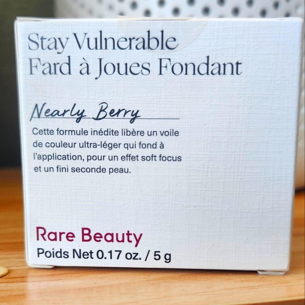 Rare Beauty Stay Vulnerable Nearly Berry Blush